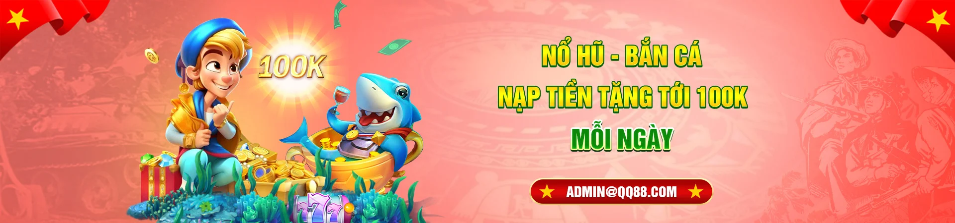 nổ hũ bắn cá nạp tiền tặng 100k